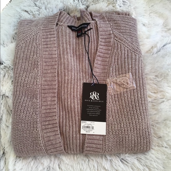 . 🎈Rock & Republic Open front Cardigan  XXL - Picture 4 of 8